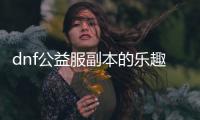 dnf公益服副本的乐趣